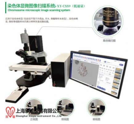 上海欣諭XY-CSS9染色體顯微圖像掃描系統(tǒng)，微核分析畸變分析功能低通量9片聯(lián)動分析染色體系統(tǒng)