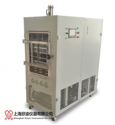 上海欣諭2025款XY-FD-S3壓蓋中試型凍干機(jī)普通型真空冷凍干燥機(jī)實(shí)驗(yàn)室摸索凍干工藝用冷凍干燥機(jī)，冰凍干燥機(jī)，壓塞冷凍干燥儀